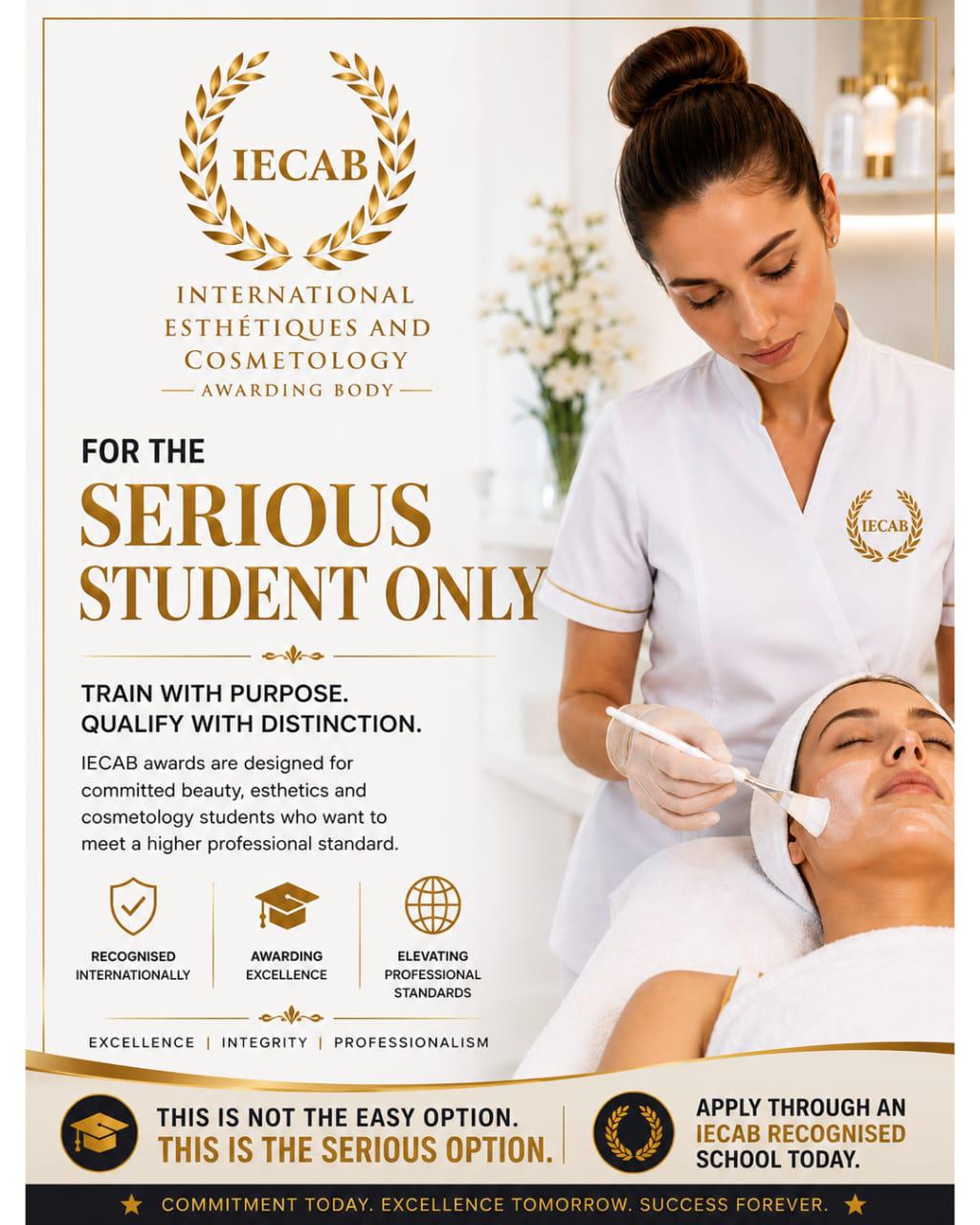 The Beautology Academy accreditation